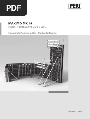 Peri Formwork or False Systems For Pier Construction | PDF
