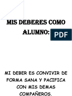 Mis Deberes Como Alumno