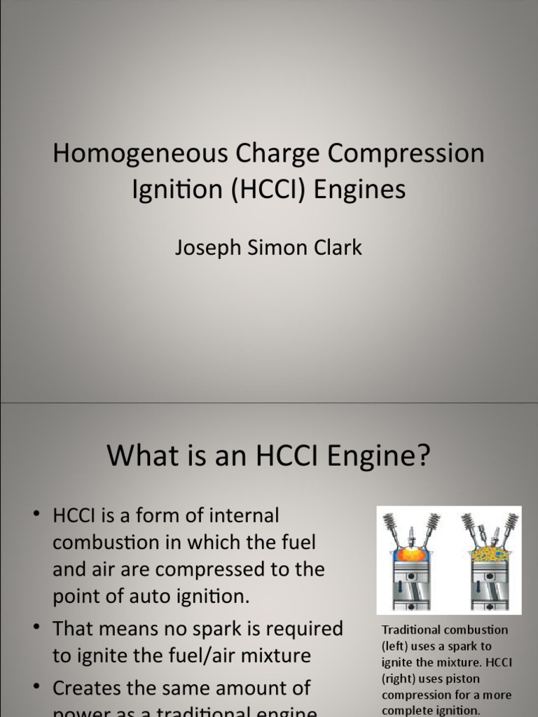 Understanding HCCI Engine Technology | PDF | Technology & Engineering