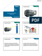 Osmosis reversa: tratamiento de agua por membrana semipermeable