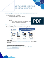 FAQ UFLP Digital Selection