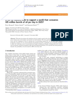 Is The Oil Industry Able To Support A World That Consumes 105 Million Barrels of Oil Per Day in 2025? - Oil & Gas Science and Technology (Hacquard, 2019)