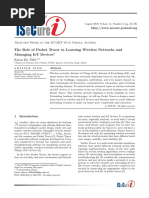 The Role of Packet Tracer in Learning Wireless Networks and PDF