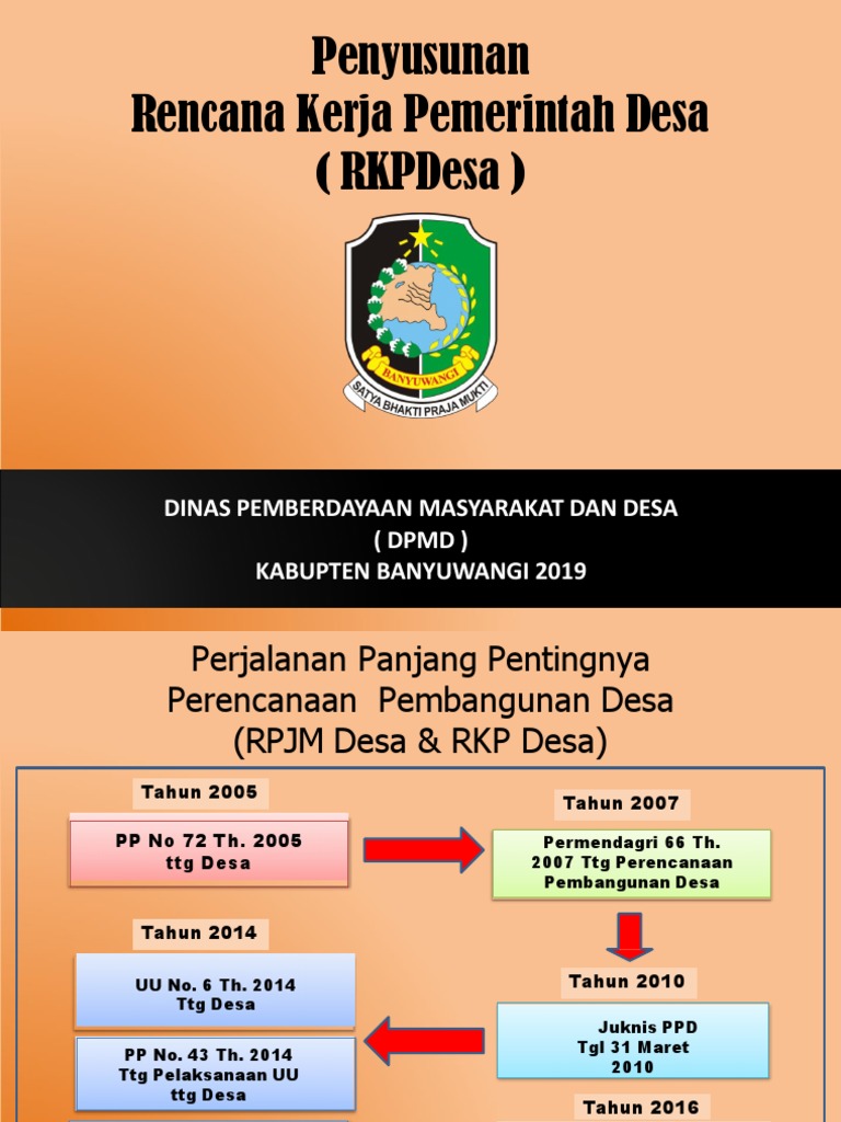 Format RKP Desa 2025 dan 2026 | PDF