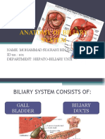 Anatomy of Biliary System