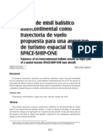 Dialnet TrayectoriaDeMisilBalisticoIntercontinentalComoTra 5038474 PDF