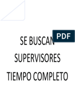 Se Buscan Supervisores PDF