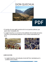 Region Quechua