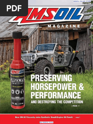 Winter 19 Amsoil Preferred Customer Edition Motor Oil Transmission Mechanics
