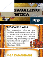 Pagsasaling Wika