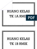 Label Kelas