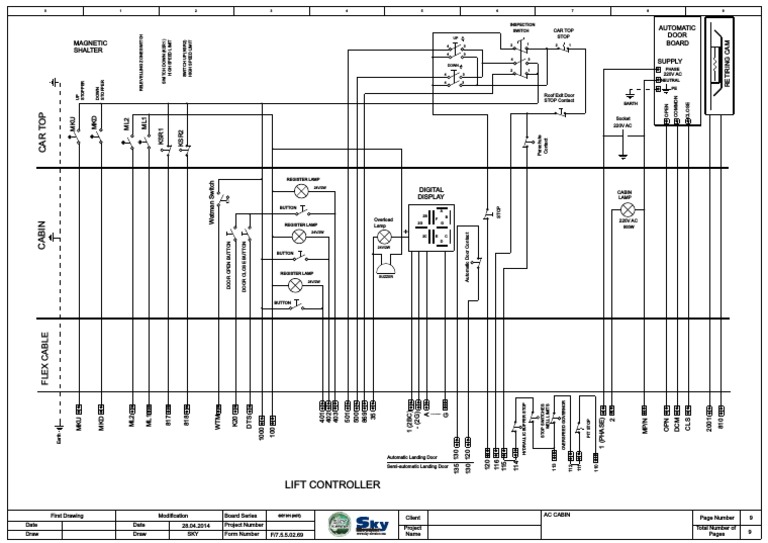 Doppler Elevator Wiring & Manual Guide | PDF | Elevator | Manufactured ...
