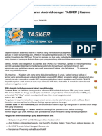 Otomatiskan Pengaturan Android Dengan TASKER Kaskus