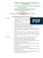 SK Penetapan Perubahan Indikator Mutu Area Sasaran Keselamatan Pasien