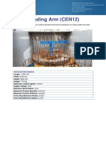 Cable Loading Arm Specification Sheet PDF