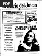El Diario Del Juicio, Número 03, 11 de Junio de 1985, 32 Pp. | PDF