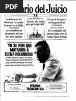 El Diario Del Juicio, Número 12, 13 de Agosto de 1985, 32 Pp.