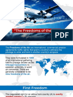 The Freedoms of the Air: International Aviation Agreements