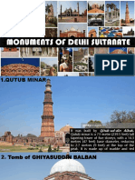 MONUMENTS OF DELHI SULTANATE - PPTX HISTORY WORK