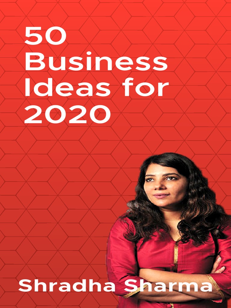 50 Business Ideas For 2020 Pdf Affiliate Marketing 3 D Printing