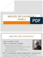 Miguel de Unamuno. Niebla