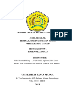 Proposal Program Kreativitas Mahasiswa