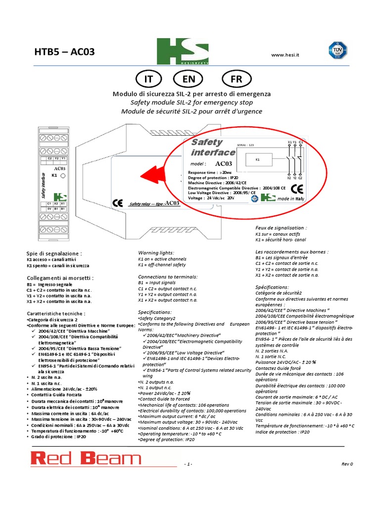 HTB5 AC03 Manuale PDF | PDF | Grandeur physique | Électricité