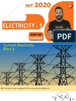 Phy JEE Sprint 2019 - Current Electricity 1 PDF