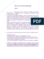 Aula Sobre Feedback Selecao de Pessoal