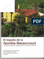 El Legado de La Familia Betancourt. Capítulo de Libro.