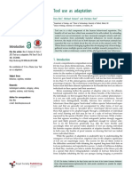 Tool Use As Adaptation PDF