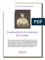 WOLSTONECRAFT, M Vindicacion derechos mujer 1792.pdf