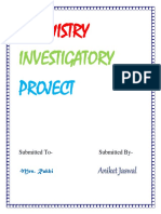 Chemistry Investigatory