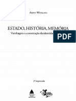 A INTERPRETAÇÃO DA HISTÓRIA DO BRASIL (DE VARNHAGEN) - Estado, História e Memória. WEHLING, Arno. 1999 PDF