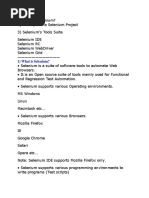 Selinium Introduction 1 and 2 