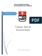 Red de Alcantarillado