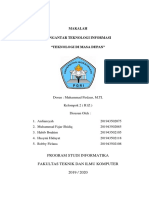 Makalah Teknologi Di Masa Depan