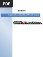 Organisational Profile of Maruti Suzuki