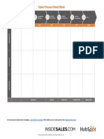 Sales Process Cheat Sheet - Template