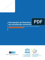 2019 Informe Encuesta Sobre Percepción DDHH Estudiantes Universitarios