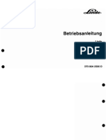 Linde P200 Operator's Manual PDF