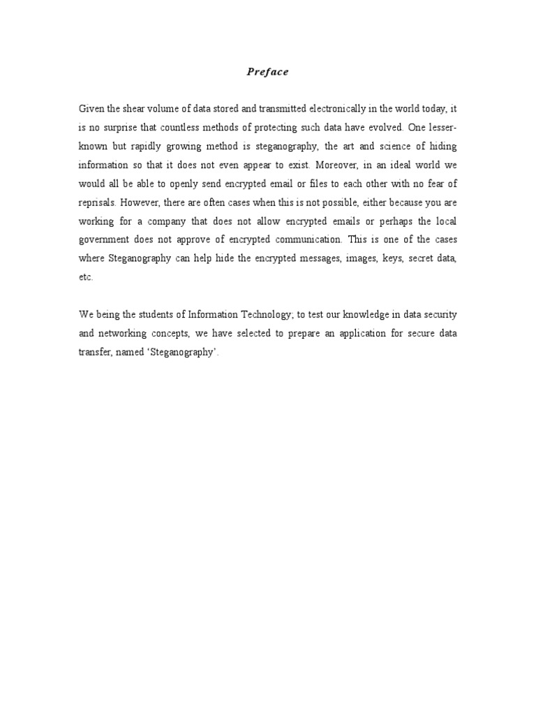 Digital Watermarking System Project Report | PDF | File Format ...