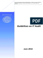 Guidelines On IT Audit PDF