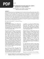 ETHNOPHYTOMEDICINES FOR TREATMENT OF VARIOUS