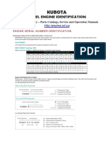 Kubota Diesel Identification PDF
