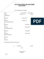 Bautismo Juramente Supletorio Solicitante PDF