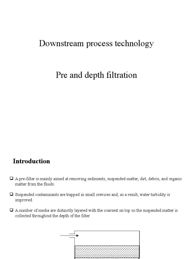Depth Filtration Techniques Explained | PDF | Filtration | Chemical ...