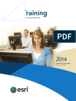 Esri Training Course Catalog 2014