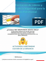 Curso de Formacion de Lideres y Profesionales de La Seguridad para La Proteccion Patrimonial 2019