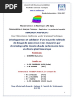 Validation Analytique de Dosage Du Bromazépam Par La Méthode HPLC ...